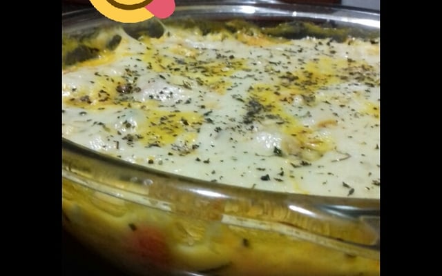 Fricassê de bacalhau