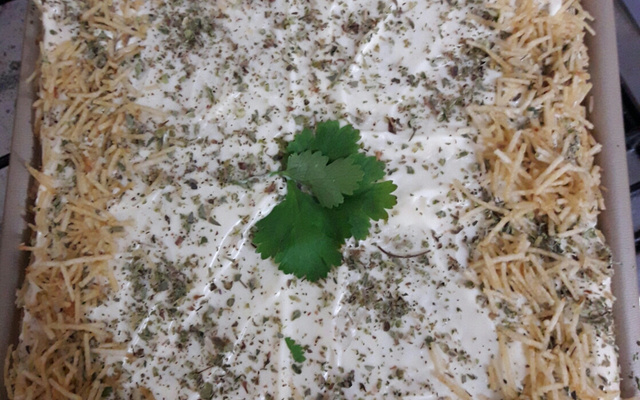 Bolo salgado simples