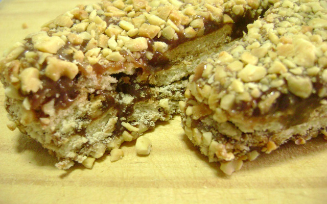 Palha italiana de amendoim