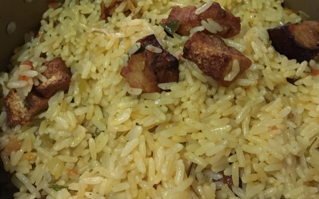 Arroz de Toucinho