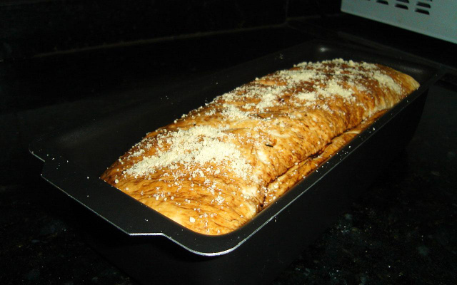 Pão de Alho e Manjericão