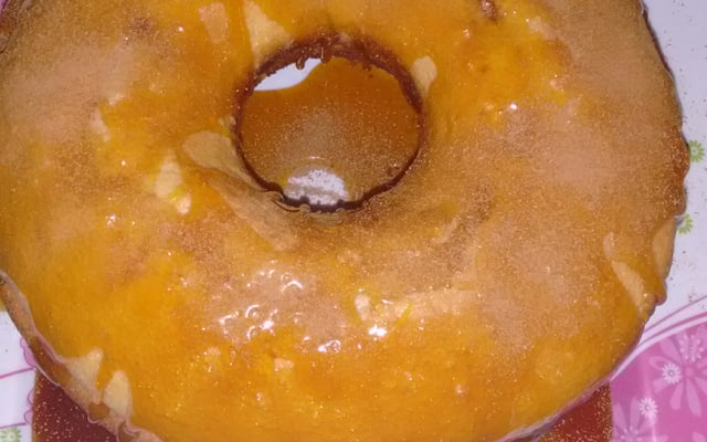 Bolo de banana simples