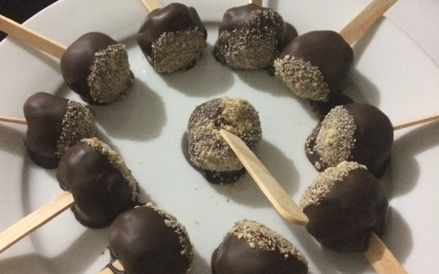 Palha italiana no palito