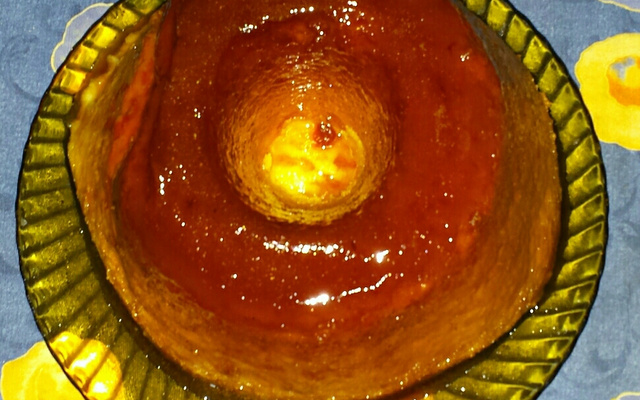 Pudim de batata doce