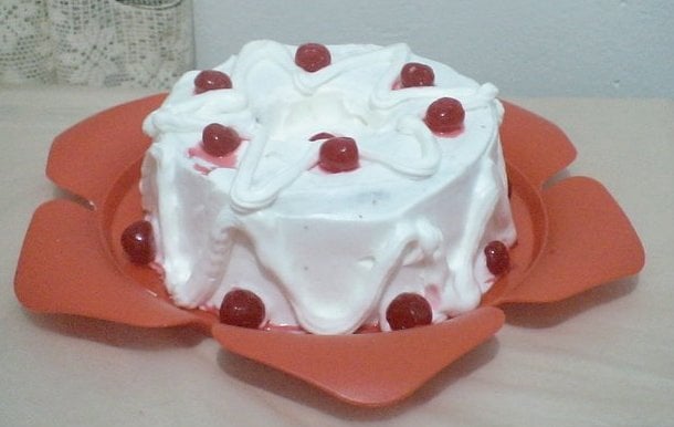 Bolo de aniversário caseiro