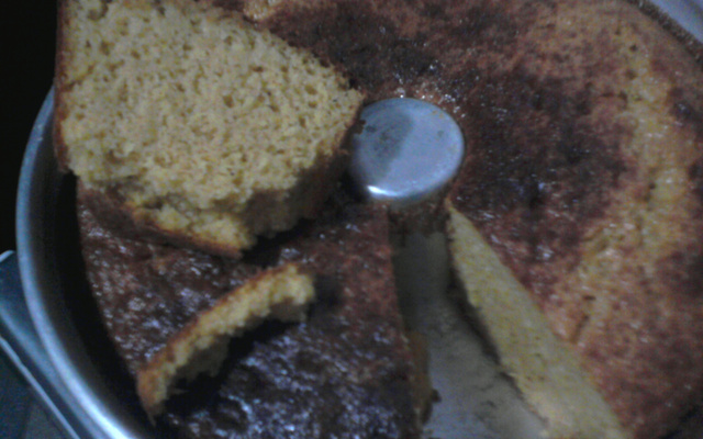 Bolo de milho (parece pudim)