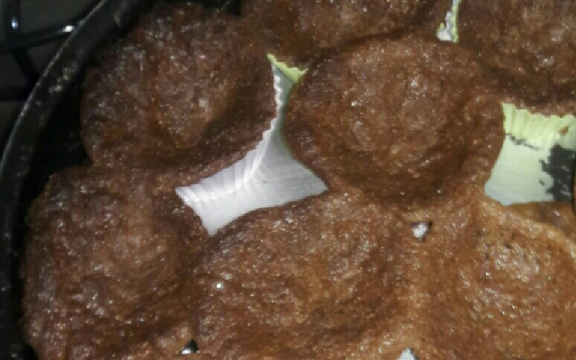 Cupcake de chocolate