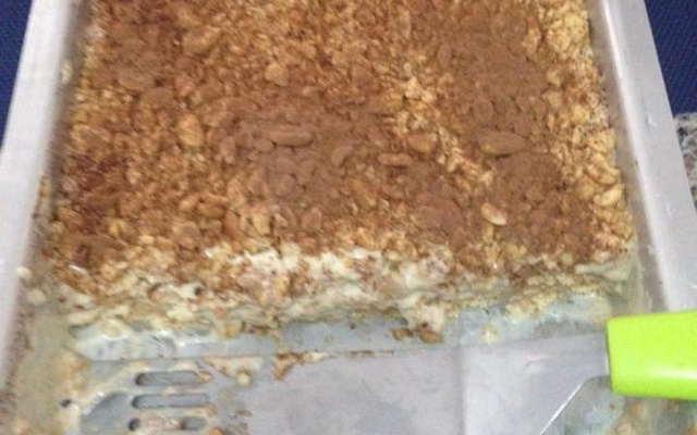 Pavê de amendoim (ou torta paulista)