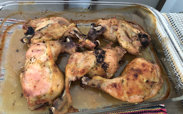 Sobrecoxas assadas secretas du Chef