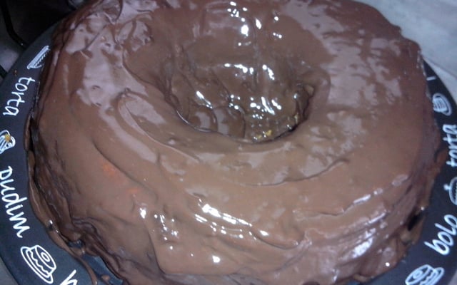 Cobertura de chocolate cremosa