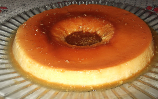 Pudim de leite condensado simples