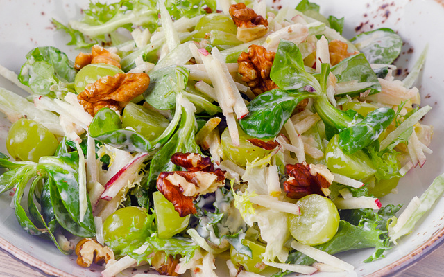 Salada de aipo com maçã