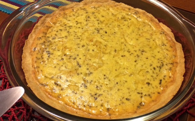 Quiche de cebola