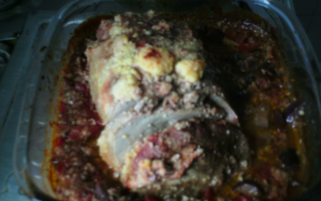 Lagarto ao parmesão do Lennart