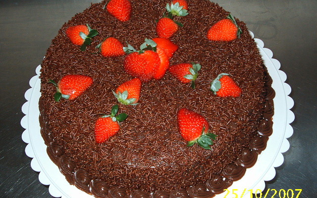 Torta de brigadeiro