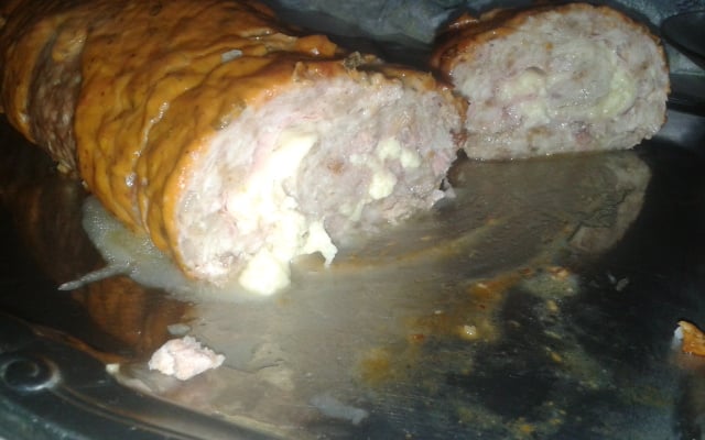 Rocambole de frango com molho especial da Pri