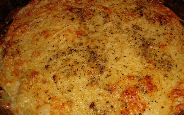 Batata gratinada delícia