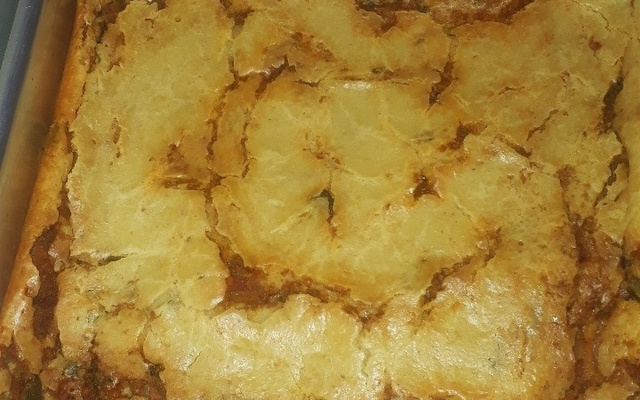 Torta de carne moída fácil