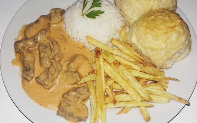 Estrogonofe de carne