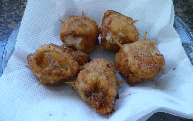 Frango enrolado simples e rápido