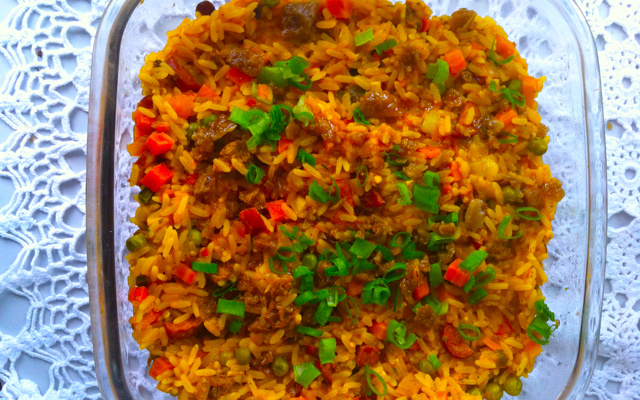 Arroz porreta