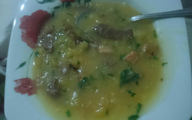 Sopa de mandioca