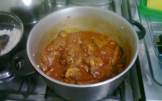 Costela ao molho fronteiriço