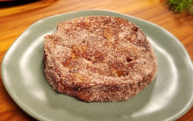 Rabanada de panetone na airfryer