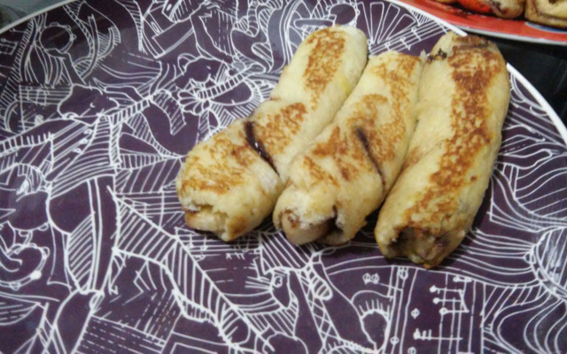 Rabanada de chocolate