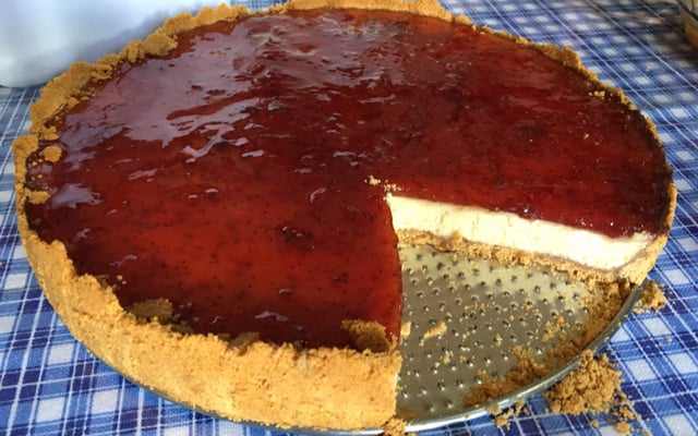 Cheesecake de amora