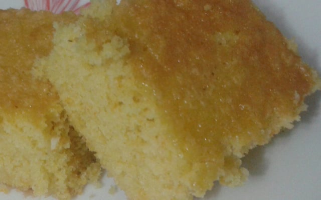 Bolo de milho cremoso