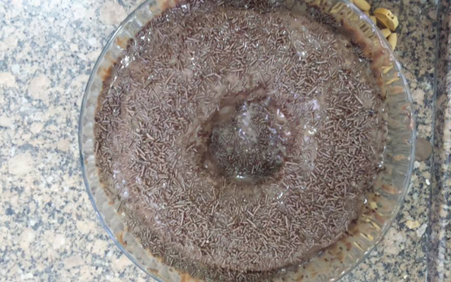 Bolo de café gelado