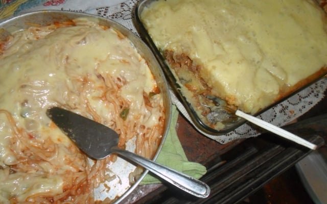 Macarrão com queijo