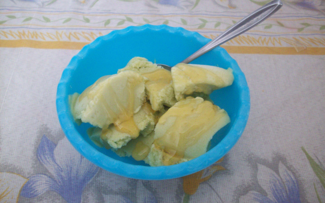 Sorvete cremoso de abacate 99