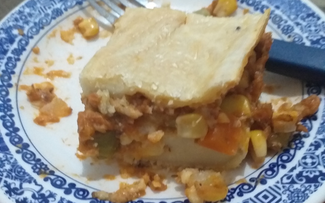 Torta de sardinha no liquidificador 