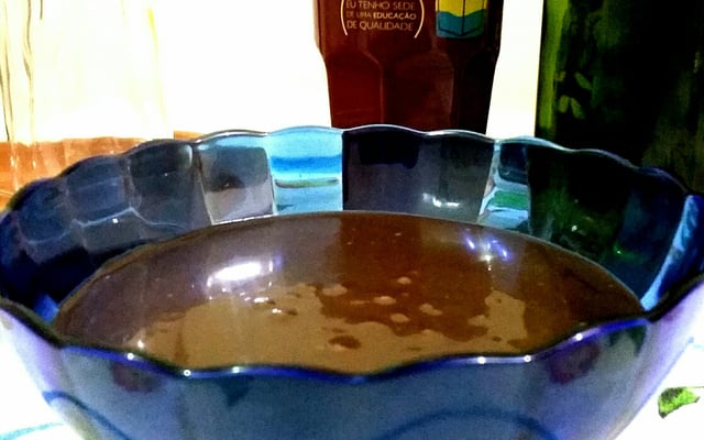 Brigadeiro com creme de leite