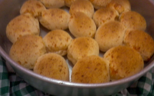 Pão de queijo simples