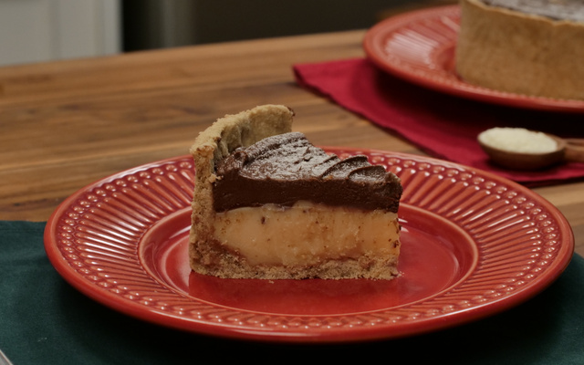 Torta de Nutella com leite ninho 