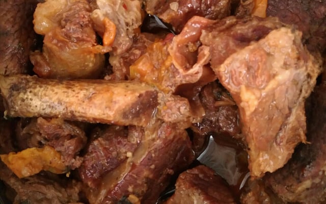 Costela na panela de pressão