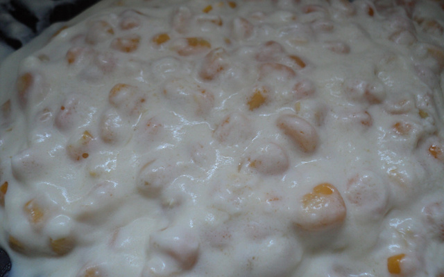 Creme de milho simples