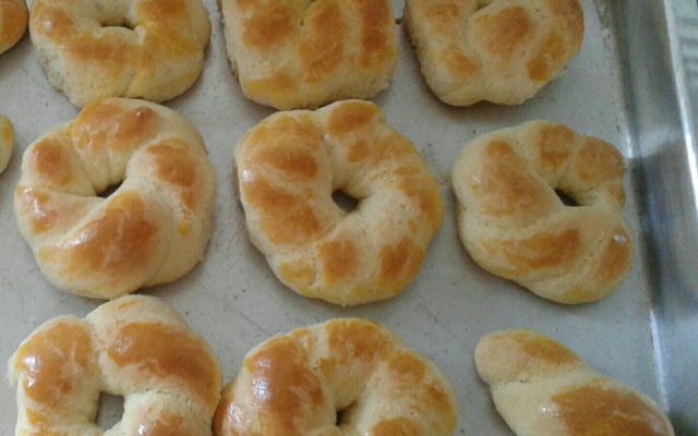 Rosquinha de creme de leite