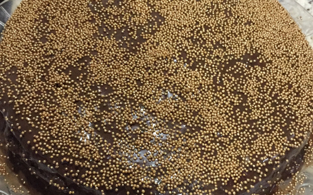 Bolo de chocolate com aveia