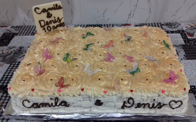 Bolo de noivado ou casamento