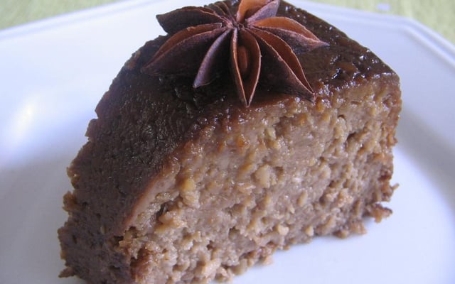 Pudim de pão integral