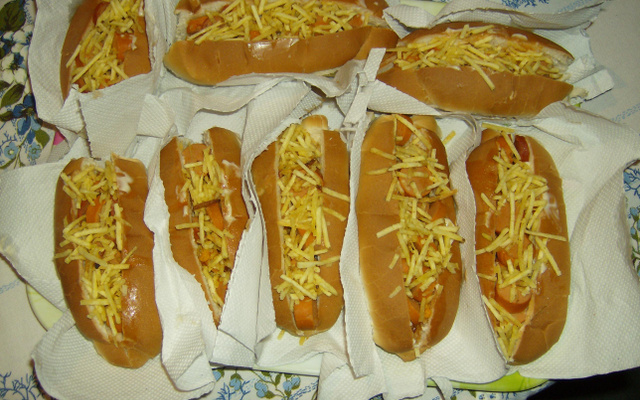 Cachorro quente da Line