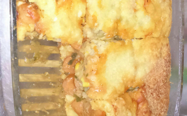 Cachorro quente de forno