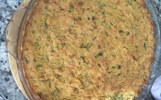 Souflé de abobrinha