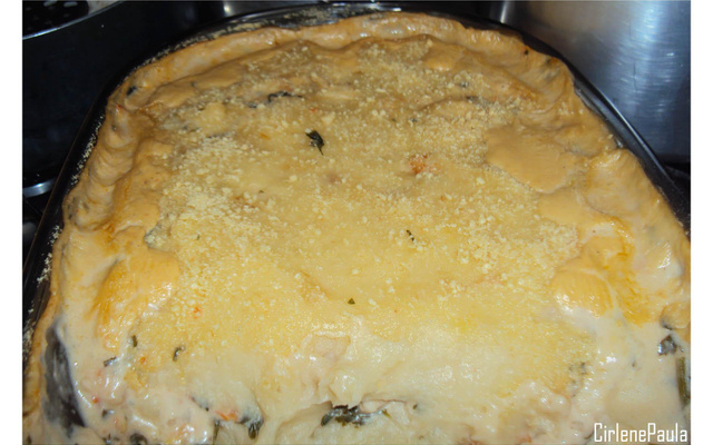 Escondidinho de camarão