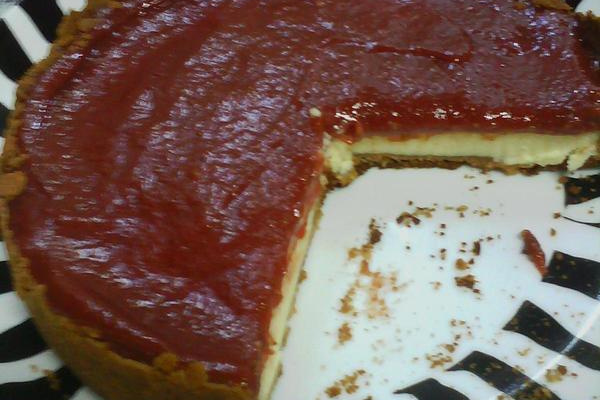 Cheesecake com goiabada