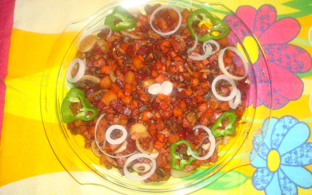 Bacião de carne de sol